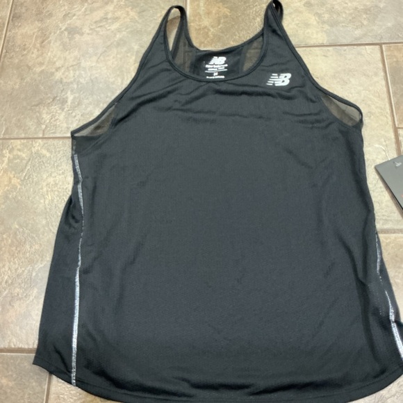 😳BUY 1,GET 2 FREE😳 New Balance Black Athletic Tank - Picture 2 of 4